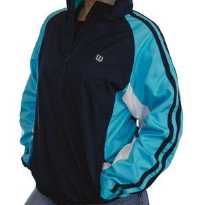 ✨ Wilson Vintage Zip Up Windbreaker